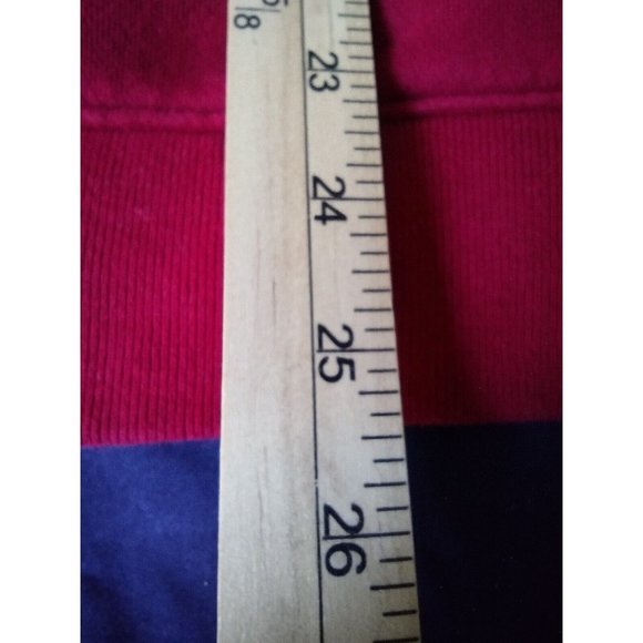 Hollister Red Embroidered Logo Sweatshirt Hoodie Medium Pullover Super Soft‎ - Picture 5 of 5